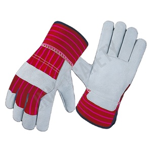 Gants de sécurité industriels en cuir de vachette pleine fleur, nouveau design, gants de travail robustes en cuir canadien pour la protection des mains et du corps - Product Image 4