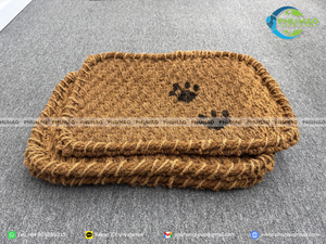 Handcrafted COIR MAT for PET 100% Coconut Fiber Heavy-Duty Coconut Fiber Pet Floor Mat Vietnam Crafts - Product Image 4