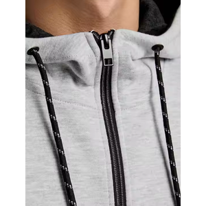 Sweat à capuche unisexe surdimensionné à fermeture éclair, en molleton épais 100 % coton, respirant et à séchage rapide, avec logo personnalisé de haute qualité - Product Image 6