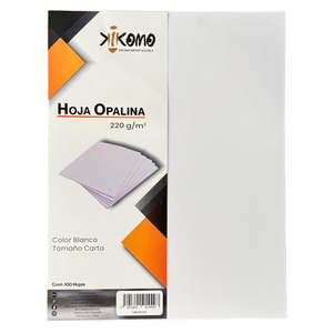 Cartón Opaline 220 Gramos - Product Image 1