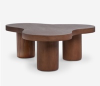 Table basse gigogne moderne de qualité supérieure, élégante et unique, plateau en bois massif, écologique, durable, personnalisable, portable, facile à nettoyer