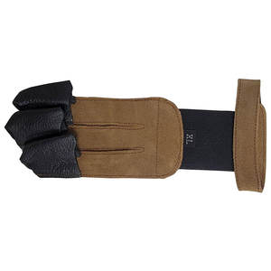 Guantes de Tiro con Arco Ligeros y Cómodos, Guantes de Cuero para Arqueros Profesionales que Garantizan Precisión y Protección Duradera - Product Image 1