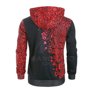 Sweat à capuche personnalisé pour homme, impression par sublimation, pull décontracté, impression intégrale, sweat à capuche pour homme par sublimation - Product Image 2