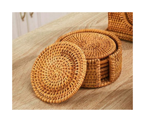 Napperon en rotin naturel prêt à expédier du Vietnam-Tapis de table tissé pour les repas et les affaires F & B élégantes - Product Image 6