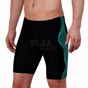 Short de bain élégant léger et imperméable pour hommes 2025 tissu de toile respirant durable conçu pour une utilisation active - Product Image 1
