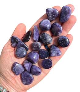 High Quality Wholesale Bulk Lepidolite Tumbled Stones Pink Tourmaline Folk <b>Crafts</b> Gemstone with <b>Crystal</b> Material - Product Image 4