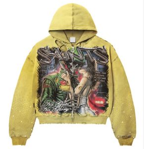 เสื้อฮู้ดแฟชั่นสตรีทสุดฮิต สไตล์โมเดิร์น เสื้อผ้าแฟชั่นฤดูหนาว เสื้อผ้าผู้ชาย เสื้อแจ็คเก็ตมีฮู้ดซิปผ้าฟลีซ ลดราคา - Product Image 6