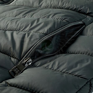 <b>Men</b> Winter Wear Warm <b>Men</b> Puffer <b>Jacket</b> Solid Color and Patchwork <b>Men</b> Puffer <b>Jacket</b> - Product Image 4