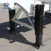 Semi-remorque porte-conteneurs squelette de 20 pieds avec attaches de conteneur pour fabricant de remorques utilitaires