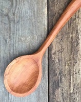 Ensemble de cuillères en bois biologique pour la cuisine gastronomique Fait à la main à partir de bois renouvelable, design résistant aux rayures et à la chaleur