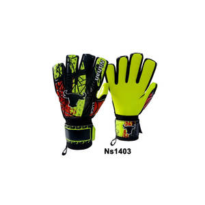Nouveau Offre Spéciale Gants de gardien de but de football Logo personnalisé Gants de gardien de but de football multicolore vierge à bas prix - Product Image 1