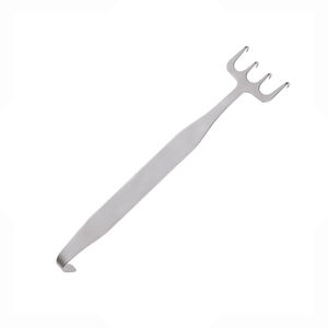 Retractor Adson de la mejor calidad, 5 pulgadas, 4 puntas, instrumentos veterinarios quirúrgicos de acero alemán Romo, retractores Adson - Product Image 5