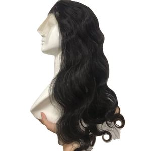 Venta al por mayor de extensiones de cabello Remy vietnamita virgen Peluca de encaje transparente suave estilo recto alta calidad proveedor Remy ondulado al agua - Product Image 1