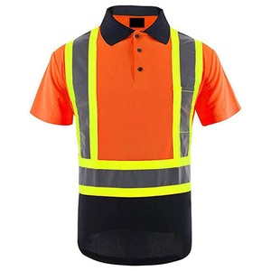 Best Selling Work Shirt Casual Wear Men's Shirt Polyester Half Sleeve Plaid Shirt Workwear - Product Image 3