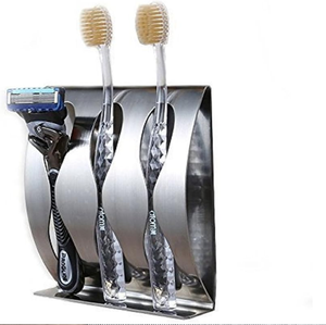 Soporte de pasta de dientes de Metal a prueba de herrumbre de acero inoxidable, accesorios de baño de tendencia reciente de Metal de alta calidad al por mayor - Product Image 3