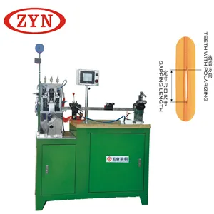 Máquina separadora de cremalleras con moldes, planta de fabricación de nailon automático, proveedor de Zk 50C, máquina automática de nailon, sujetador 350 380V