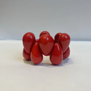 ชุดกำไลข้อมือทองเหลืองถักมือสุดปราณีตชุดกำไลข้อมือปรับขนาดได้สไตล์ทันสมัย - Product Image 1