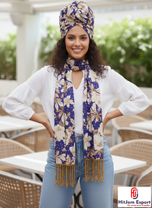 Soft Digital Printed <b>Scarves</b> with Stylish Designs Perfect for Casual and Everyday Outfits for Women - Product Image 4