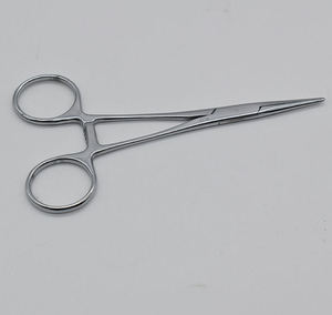 Pinzas quirúrgicas de acero inoxidable para arteria curvada médica Mahersi, pinzas para mosquitos con certificación CE, base de instrumentos quirúrgicos - Product Image 3