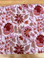 Tissu non tissé en coton imprimé floral, séchage rapide, écologique, poids moyen, pour textiles de maison, robes, sacs, auvents pour garçons