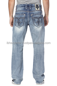 Nueva Tendencia en Jeans de Mezclilla para Hombre con Bordado en el Bolsillo Trasero - Product Image 5
