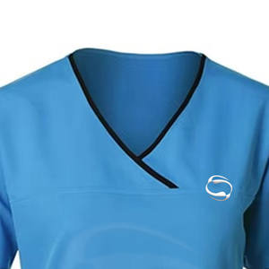 ชุดเครื่องแบบพยาบาลชุดเครื่องแบบสองชิ้นผ้ายืดสแปนเด็กซ์ชุดขัดผิวพยาบาลชุดเครื่องแบบสครับ - Product Image 4