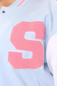 Vestes d'université décontractées vintage pour femmes Baseball personnalisé Veste d'université pour femmes en laine de haute qualité personnalisée - Product Image 6