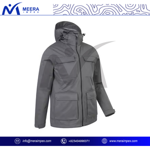 เสื้อแจ็คเก็ตกันลมกันน้ำสำหรับผู้ชาย, เสื้อโค้ทกันหนาวเสื้อแจ็คเก็ตลำลองอบอุ่นระบายอากาศ - Product Image 3