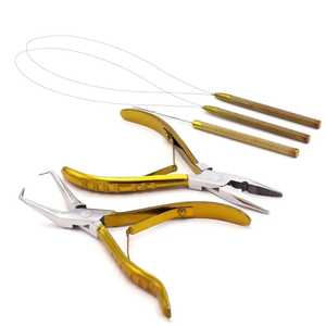 Outils pour extensions de cheveux pré-collées, pinces à cheveux à prix de gros bon marché, pinces à cheveux, accessoires d'outils de salon pour cheveux à micro-anneaux I Tip - Product Image 6