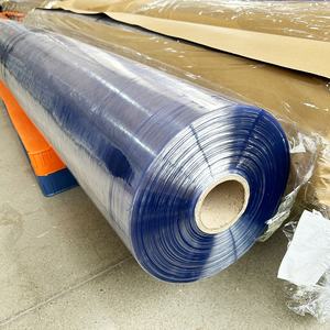 Lapisan <span class=keywords><strong>Pvc</strong></span> bening ketebalan Normal 0.07 - 0.5mm rol <span class=keywords><strong>Film</strong></span> plastik <span class=keywords><strong>PVC</strong></span> fleksibel transparan untuk Pengemasan - Product Image 4