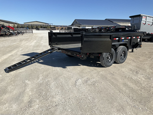14F 16FT 20FT EZ7 83x14 Dump <b>Trailer</b> 14K GVWR Hydraulic Tandem Axle Dump <b>Trailer</b> with 9GA <b>Floor</b> 19 Sides for Sale - Product Image 4