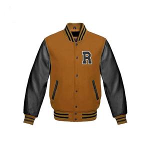 Veste universitaire Lettermen personnalisée Hip Hop Street Style, veste universitaire en laine Lettermen pour hommes à prix de gros - Product Image 1