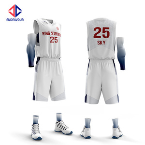 Maillot de basket-ball personnalisé par sublimation pour hommes pour adultes livraison rapide bas quantité minimale de commande respirant 100% uniforme d'équipe en polyester - Product Image 3