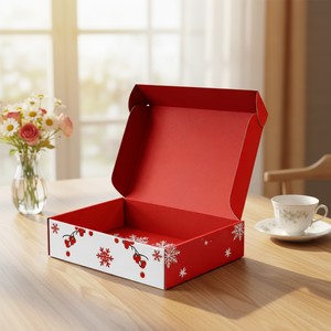 กล่องขนมพิมพ์โลโก้ตามสั่ง กล่องขนมคุกกี้เนื้อกรอบ กล่องกระดาษแข็งสีขาวย่อยสลายได้ กล่องบรรจุภัณฑ์เบเกอรี่ ขนมเนย ชีส ขนมอบ - Product Image 6