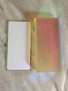 Boîte de Cravate pour Cils avec Couvercle en Acrylique pour Extensions de Plateau de Cils Design Personnalisé Service OEM - Product Image 2