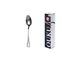 Cuchara de Té Estilo Clásico Mr Spoon, 150 mm, Acero Inoxidable 18/0, Resistente a la Corrosión, Apta para Lavavajillas, Mango Monobloque Multifunción