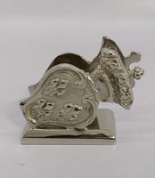 Porte-cartes de visite pour porte-cartes de bureau Carte en métal, porte-photos de table