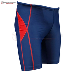 Pantalones cortos de compresión con logotipo personalizado para hombre, pantalones cortos de compresión de talla grande para deportes atléticos, entrenamiento para correr, gimnasio para hombre con bolsillos - Product Image 4