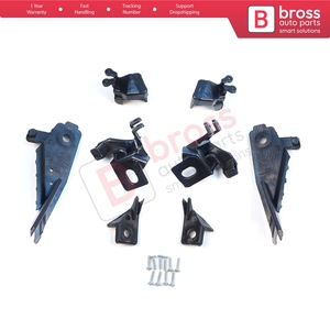 Ensemble de supports de réparation de phares BHL546+BHL547, côté gauche et droit, pour Megane BFB K9A B9A MK4 2016-On 260601571R - Product Image 3