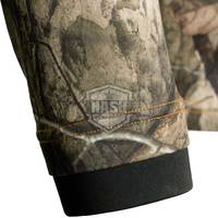 Veste de chasse en polyester camouflage sur mesure, respirante, pour toutes les saisons, vêtements d'extérieur