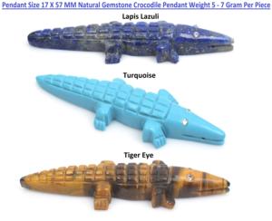 Colgante de Lujo Natural con Diseño de Cocodrilo, Latón con Baño de Oro Antideslustre, Joyería Artesanal, Amuleto de Animal de Moda - Product Image 6