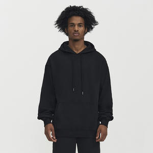 Otoño Invierno Nuevas llegadas 8 colores 370g 100% Sudaderas con capucha de algodón Sudaderas con capucha de gran tamaño - Product Image 1