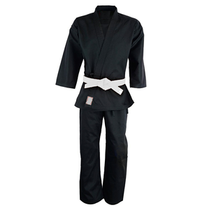 Uniformes de Karate hechos a medida Ropa de artes marciales Trajes de Taekwondo de la mejor calidad 2025 Uniforme de Karate de tela fina - Product Image 3