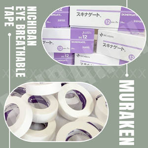 Cinta Adhesiva para Extensión de Pestañas Nichiban para Ojos Sensibles, Cinta Médica, 24 Piezas/Caja - Product Image 5