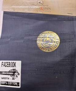 Tissu de chemise en pur coton Facebook 36 | Qualité supérieure pour les vêtements pour hommes et femmes | Prix d'usine abordable - Product Image 2