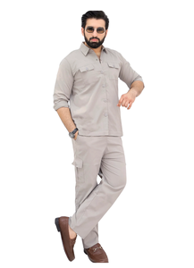 Venta al por mayor de chándal unisex personalizado conjunto de dos piezas con manga larga y cintura elástica pantalones Jogger de alta calidad - Product Image 5