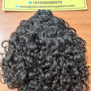 Vendedores al por mayor Extensiones de cabello largo de trama de piel Remy humana 100% de doble dibujo Cabello virgen Oscuro - Product Image 3