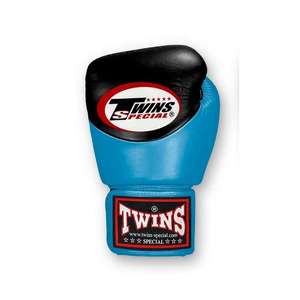 Dernier modèle de gants de boxe Muay Thai double couleur, logo personnalisé OEM, gants de combat MMA, gants d'entraînement, vente en gros, cuir véritable - Product Image 2