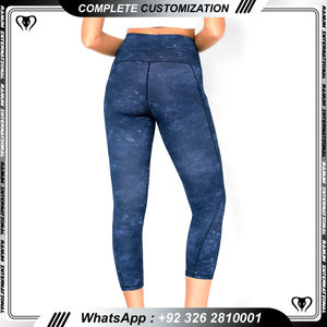 Pantalon de yoga de sport Fitness imprimé Leggings de gym grande taille pour femmes - Product Image 4