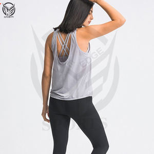 Vente en gros de débardeurs pour femmes de haute qualité, nouveaux modèles à imprimé léopard, vêtements de yoga respirants, vêtements de sport, vêtements de fitness - Product Image 3